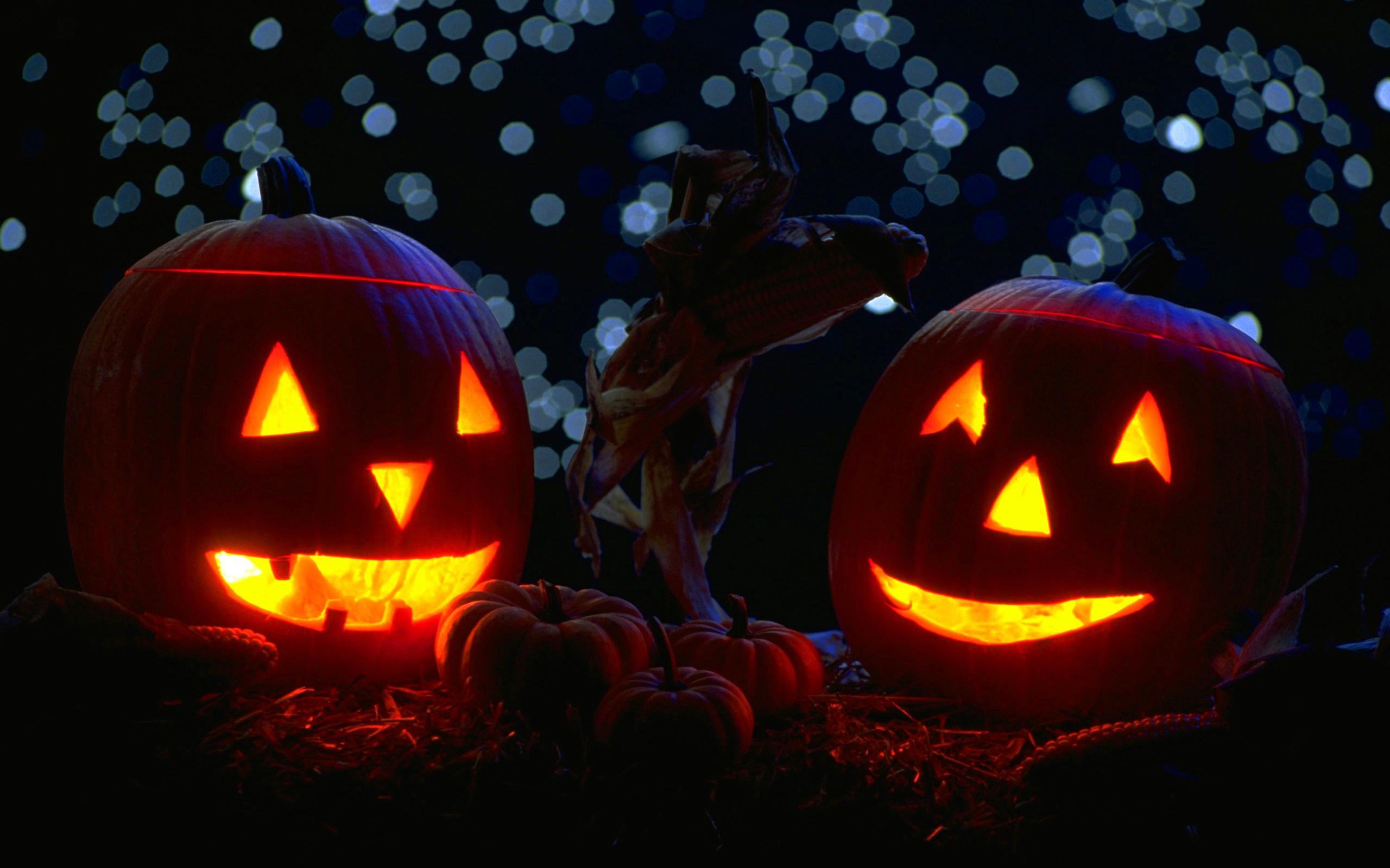 Download A Spooky Pumpkin for a Frightening Halloween Wallpaper   Wallpaperscom